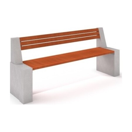 Dekorative Betonbank Inter-Play 9 - Inter-Play