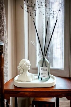 Dekoratrif Miniature Female Bust Fresh Soft Air Freshener Set with Stand - Alleza Home