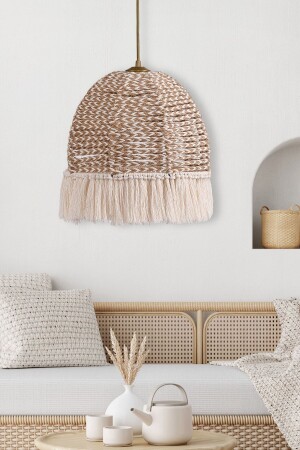 Delacorde Handmade Avize Jüt Ekru Hnmd-42 SH326 - hmydesign