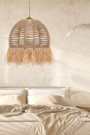 Delacorde Handmade Chandelier Jute Hnmd-42 SH326 - hmydesign
