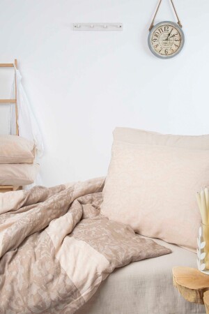 Della 100% Cotton Yarn Dyed Washed Double Duvet Cover Set 1481114771 - İrya