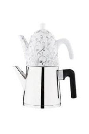 Deluxe Black Ivy Porzellan-Teekannen-Set ARYLDZDLXPRLN01 - Aryıldız