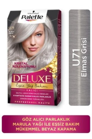 DELUXE HAIR DYE U71 DIAMOND GRAY - Palette