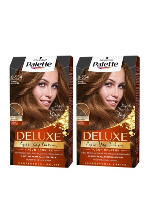 Deluxe Intense Colors 8-554 Gold Brunette X 2 Pcs PLTDLXBY2 - Palette
