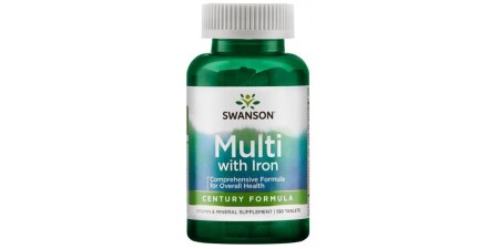 Demir İçerikli Multivitamin - Century Formülü - POWERBODY