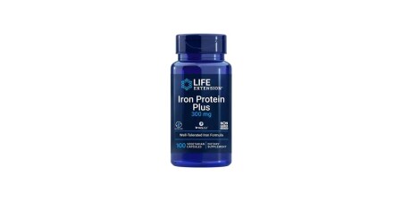 Demir Protein Plus, 300 mg - 100 kapsül - Life Extension