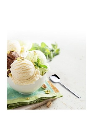 Deniz 12-Piece Ice Cream Spoon Set DENİZ 12-Piece Ice Cream Spoon Set - Nehir