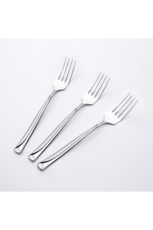 Deniz 12 Pieces Dinner Forks 18-10 Cr-ni NE0021 - Nehir