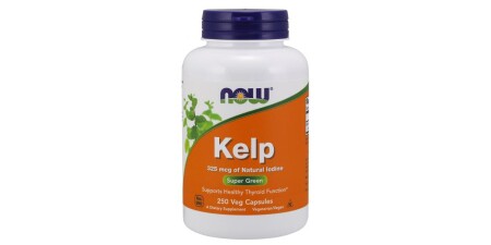 Deniz yosunu, 325 mcg - 250 kapsül - NOW Foods