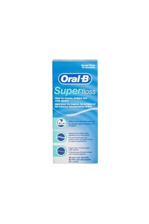 Dental Floss Super Floss 50 Pieces - Oral-B