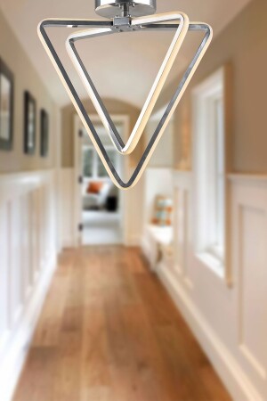 Denver 3 Color LED Ceiling Mount Chandelier Chrome BEG0083BEG02 - Begüsa