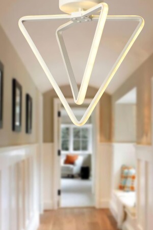 Denver 3 Color LED Ceiling Mount Chandelier White BEG0083BEG02 - Begüsa