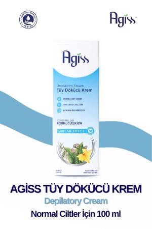 Depilatory Cream for Normal Skin 100 ml - Agiss