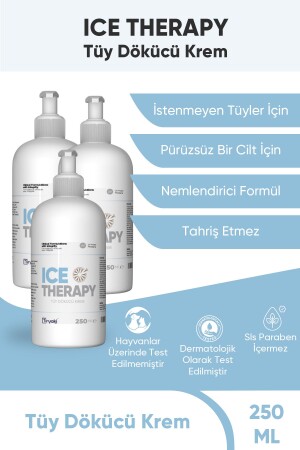 Depilatory Epilation Cream 250 ml - Ice Therapy