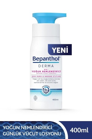 Derma Intensive Moisturizing Daily Body Lotion 400 ml Sehr trockene und empfindliche Haut - Bepanthol