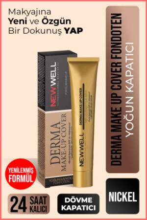 Derma Makeup Cover Intense Concealer Foundation 06 Nickel - New Well