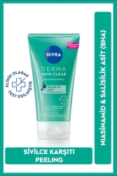 Derma Skin Clear Anti-Akne-Gesichtsreiniger Peeling 150 ml, Salicylsäure, Porenreinigung 98757-08200-01 - NIVEA