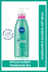 Derma Skin Sivilce Karşıtı Yüz Temizleme Jeli 150ml, Gözenek Arındırıcı, Salisilik Asit,nisaniamid 98755-08200-01 - NIVEA