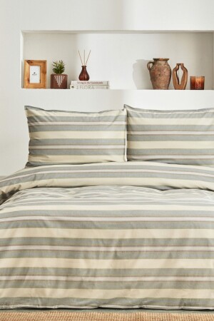 Desert Double Duvet Cover Set Green 200. 22. 01. 0158 - Karaca Home