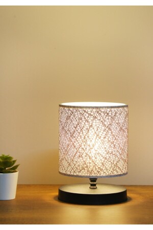 Design Lampshade Mini Size Champagne Lace Fabric Headboard TYC00629999495 - HOMİNG