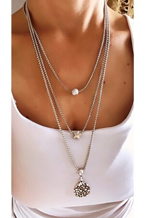 Design Layered Necklace Star - By Özllem