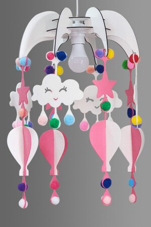 Design Otto Dream Light Decorative Children's Room Chandelier Baby Room Chandelier Pink design_otto_dream_light - Mingitav