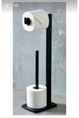 Design Toilet Paper Holder, Replacement Paper Holder, Bathroom WC Footed Paper Holder, Special Production, Bathroom Accessory hometrendyBLACKHORSA366 - HOMETRENDY