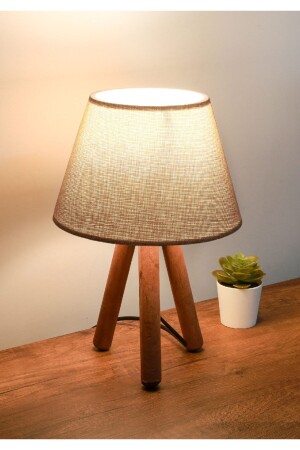 Design Wooden Kumbeji Fabric Head Lampshade Ayd-3171 - Homing