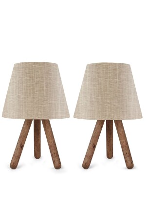 Design Wooden Three-Legged Lampshade Set of 2 - Homing