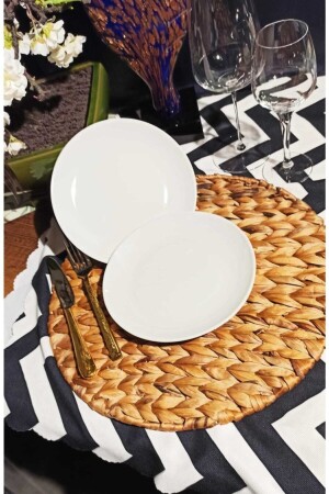 Dessert Plate Ent Hotel 15 Cm Flat (6 Pieces) EO15FLAT - Güral Porselen