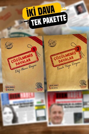 Detective Game – Crime Analysis Box Game – Elif Akman and Faruk Kaya Case Files, Can You Solve It? - çözülmemiş davalar