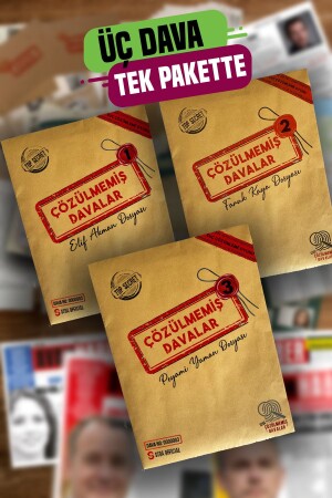 Detective Game – Elif Akman Faruk Kaya Peyami Yaman Murder Solving Files – Box Game-detective STOACD-0000006 - çözülmemiş davalar