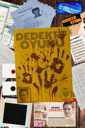 Detective Game - Murder Finding Game - Finding the Criminal - Detective Game - Unsolved Cases - Mystery Puzzle - Happy Story