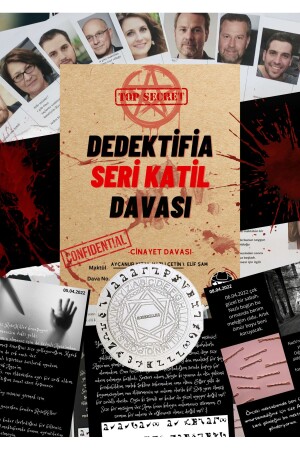 Detective Game Serial Killer Case - Finding the Culprit - Unsolved Cases - Dedektifia