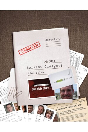 Detective Game - Stockbroker Murder - Case Solving Box Games - Murder Solving Detective Game - Detectify