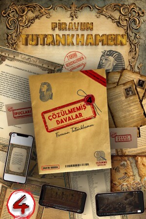 Detective Game The Case of Pharaoh Tutankhamen Solving Murder Board Games Detective Game Puzzle Is He Guilty? - Çözülmemiş Davalar