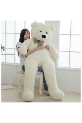 Dev Büyük Peluş Ayıcık 170 Cm Hediyelik Ayı (%100 Yerli) Beyaz bm12302112 - Genel Markalar