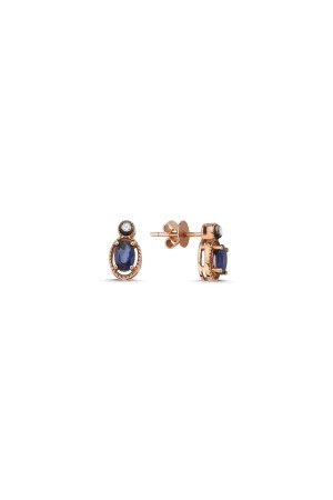 Diamant-Design-Ohrringe - Safir Kuyumculuk