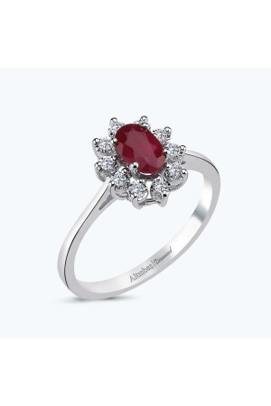 Diamant-Rubin-Ring - Altınbaş