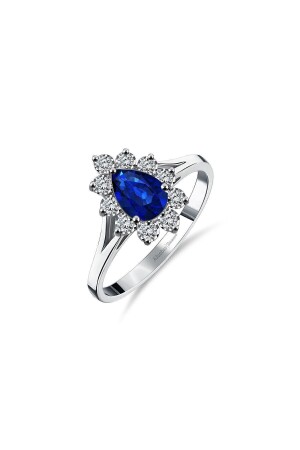 Diamant-Saphir-Ring - Altınbaş
