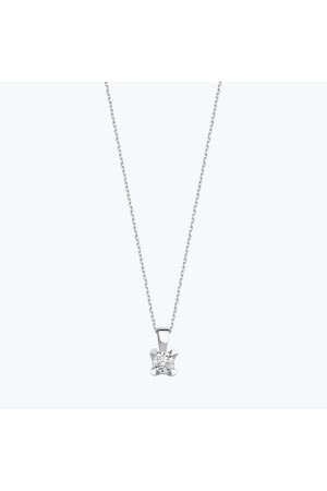 Diamant-Solitär-Halskette SE013-8K - Altınbaş