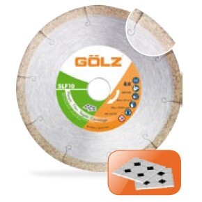 Diamantscheibe für Stein GOLZ SLF10 Ø250x25,4mm - Golz