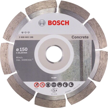 Diamanttrennscheibe BOSCH BPE 150x22,23mm - Bosch Accessories