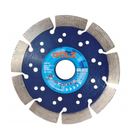 Diamanttrennscheibe für Beton GOLZ GX-U12 125x22,23mm - Golz