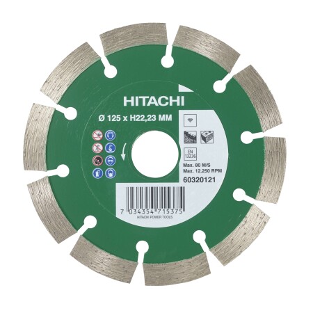 Diamanttrennscheibe HiKOKI Standard Ø125x22,23mm - HiKOKI Accessories