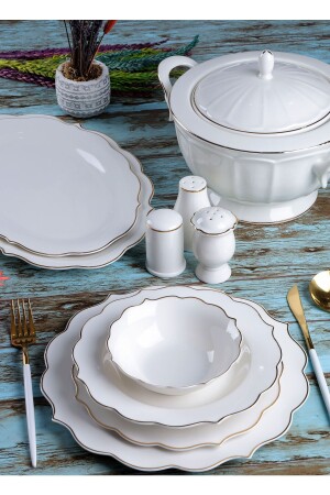 Diamond 60 Piece Porcelain Dinner Set TR-2561 - AROW