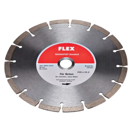 Diamond blade for concrete FLEX 230x22.2mm - FLEX Accessories