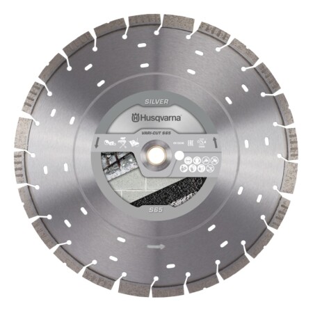 Diamond blade for concrete HUSQVARNA VARI-CUT S65 350x25.4/20mm - Husqvarna Construction