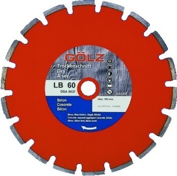 Diamond blade for concrete LB60 Ø300mm GOLZ - Golz
