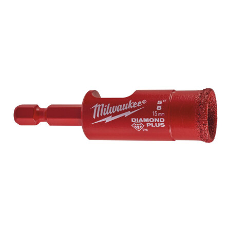 Diamond core bit MILWAUKEE Diamond Plus™ 15mm - Milwaukee Accessories